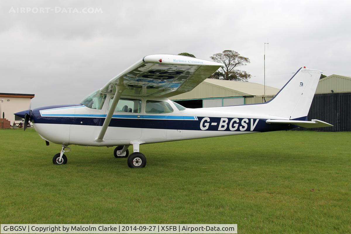 G-BGSV, 1979 Reims F172N Skyhawk C/N 1830, Reims F172N Skyhawk, Fishburn Airfield UK, September 27th 2014.