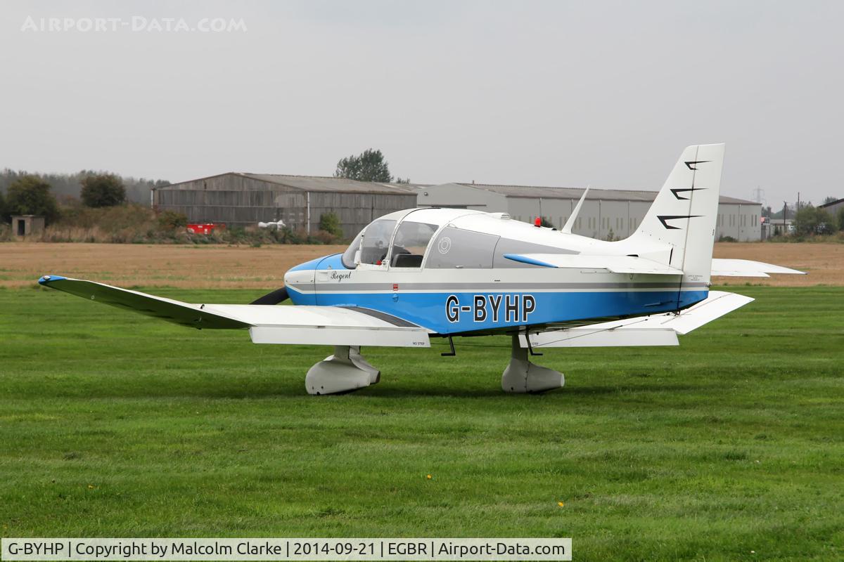 G-BYHP, 1970 CEA DR-253B Regent C/N 161, CEA DR-253B Regent at the Real Aeroplane Club's Helicopter Fly-In, Breighton Airfield, North Yorkshire, September 21st 2014.