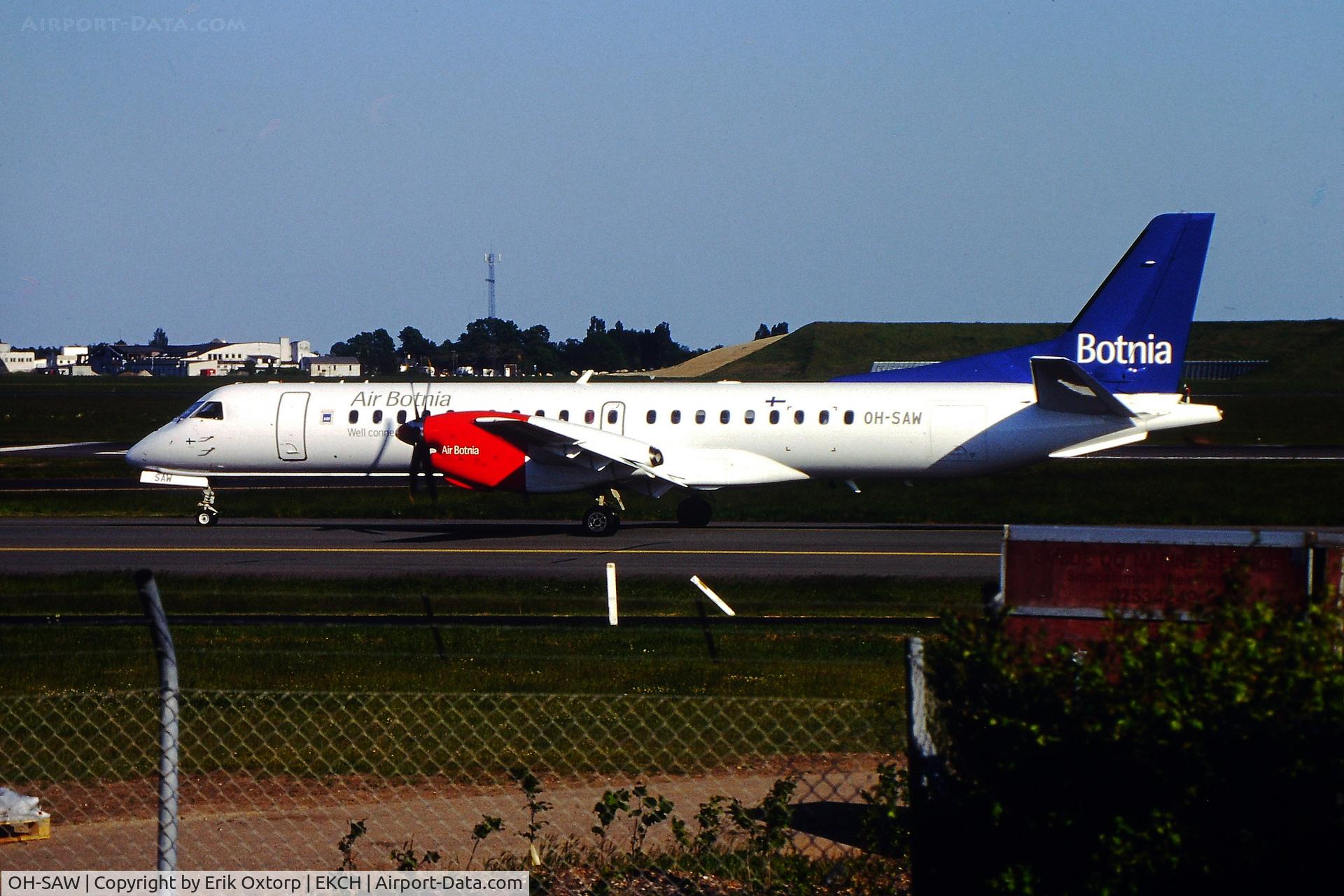 OH-SAW, 1997 Saab 2000 C/N 2000-046, OH-SAW in CPH 2002-06