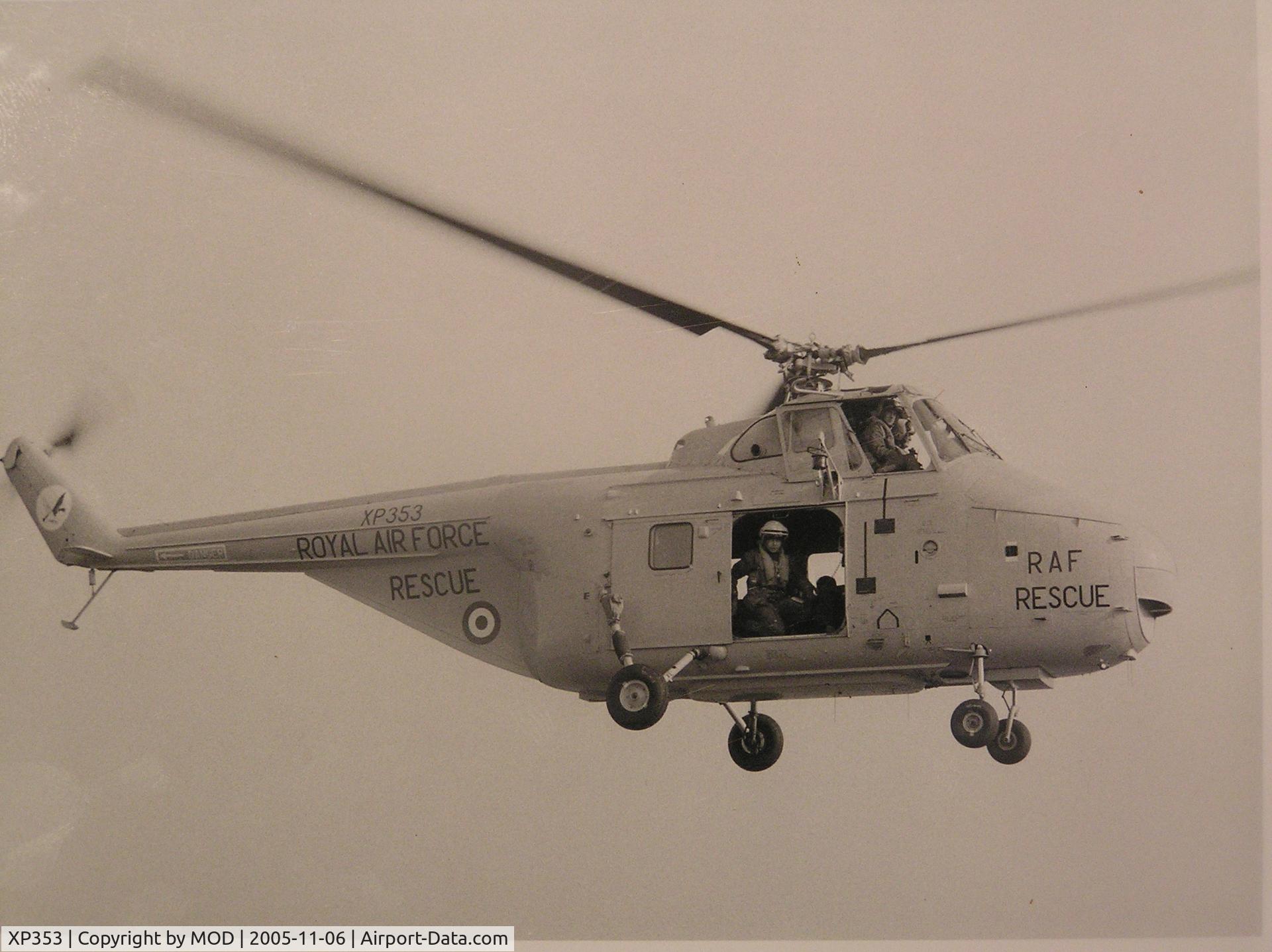 XP353, 1962 Westland Whirlwind HAR.10 C/N WA369, XP353 in search and rescue mode RAF Coltishall