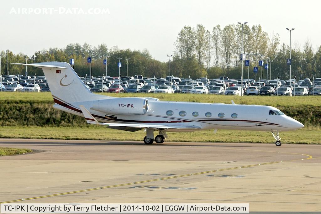 TC-IPK, Gulfstream Aerospace GIV-X (G450) C/N 4239, Gulfstream Aerospace GIV-X (G450), c/n: 4239 at Luton