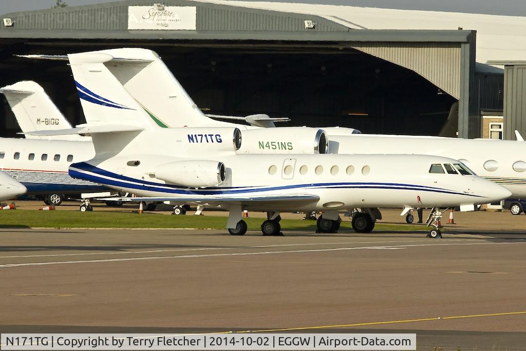N171TG, 1997 Dassault Falcon 50 C/N 251, 1997 Dassault Falcon 50, c/n: 251 at Luton