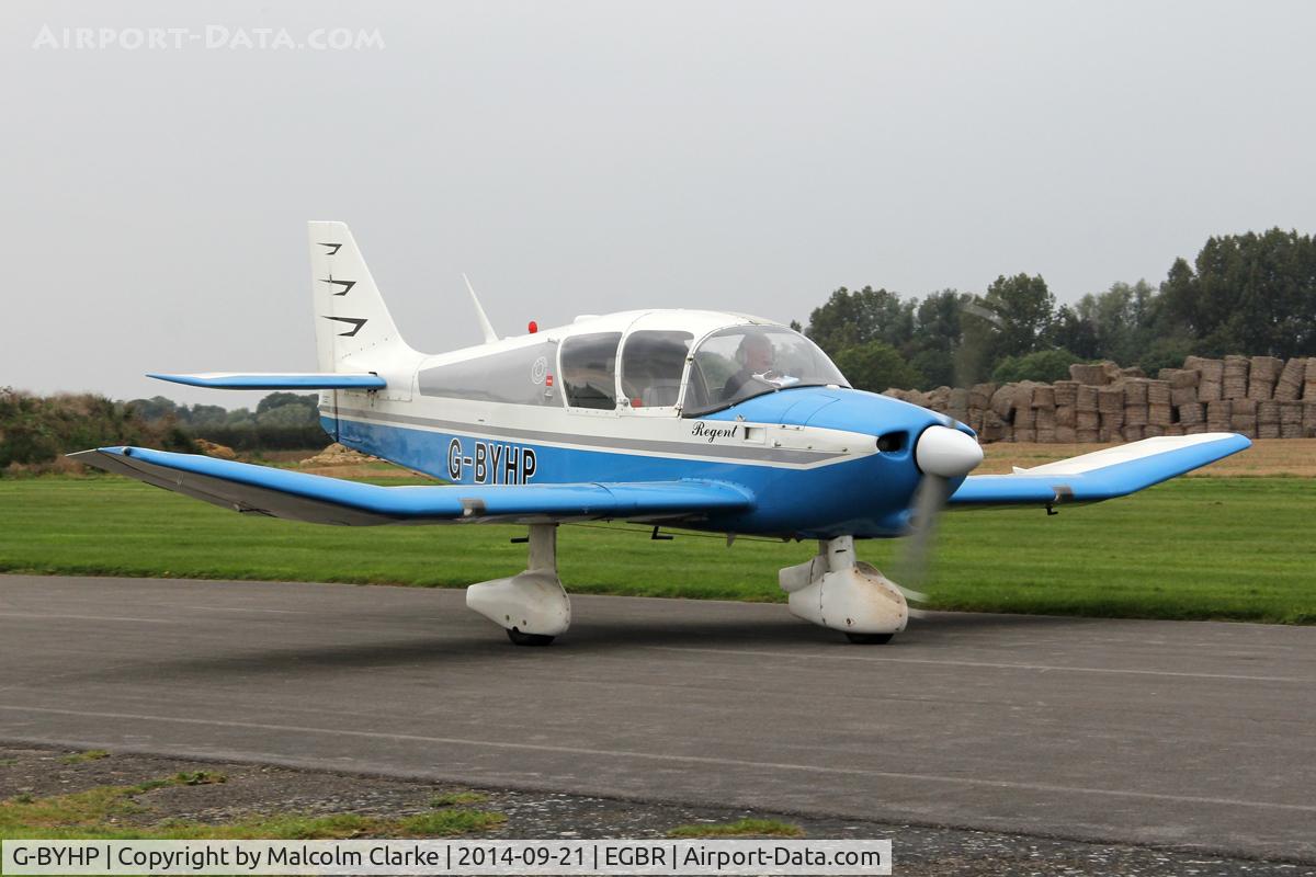 G-BYHP, 1970 CEA DR-253B Regent C/N 161, CEA DR-253B Regent at the Real Aeroplane Club's Helicopter Fly-In, Breighton Airfield, North Yorkshire, September 21st 2014.
