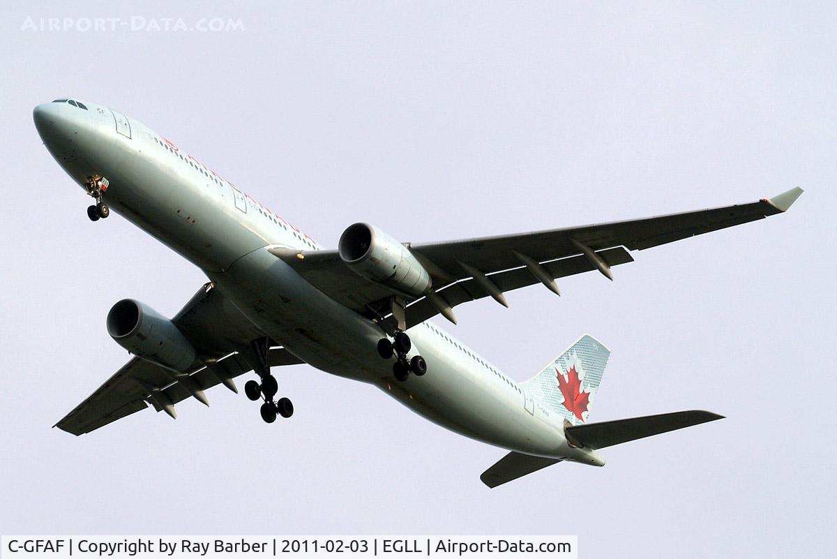 C-GFAF, 1999 Airbus A330-343 C/N 0277, Airbus A330-343X [277] (Air Canada) Home~G 03/02/2011