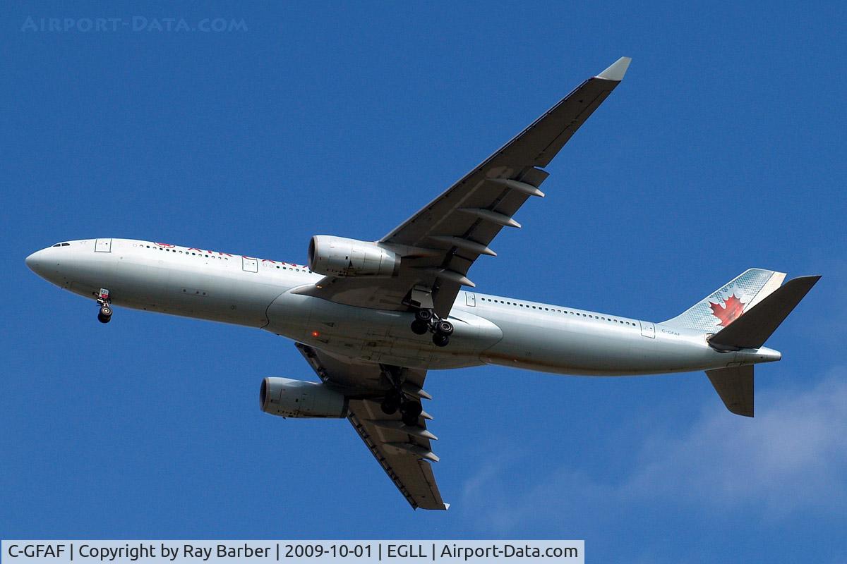 C-GFAF, 1999 Airbus A330-343 C/N 0277, Airbus A330-343X [277] (Air Canada) Home~G 01/10/2009