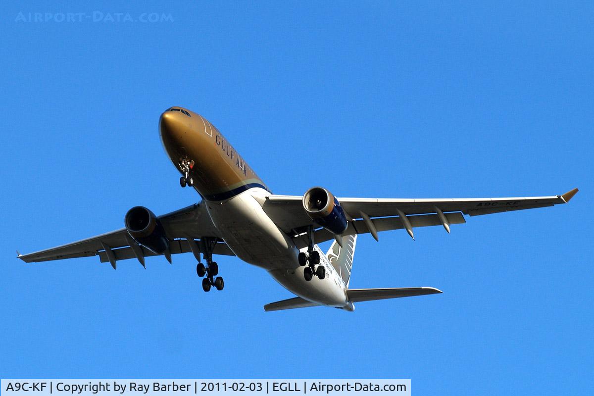 A9C-KF, 2000 Airbus A330-243 C/N 340, Airbus A330-243 [340] (Gulf Air) Home~G 03/02/2011