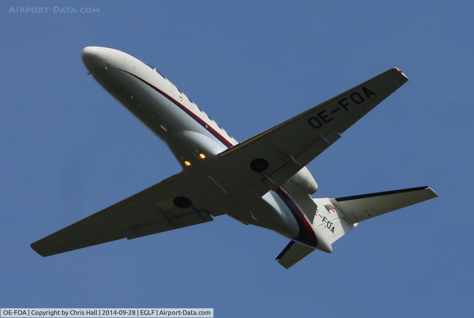 OE-FOA, 2007 Cessna 525A CitationJet CJ2+ C/N 525A-0354, Avcon Jet AG