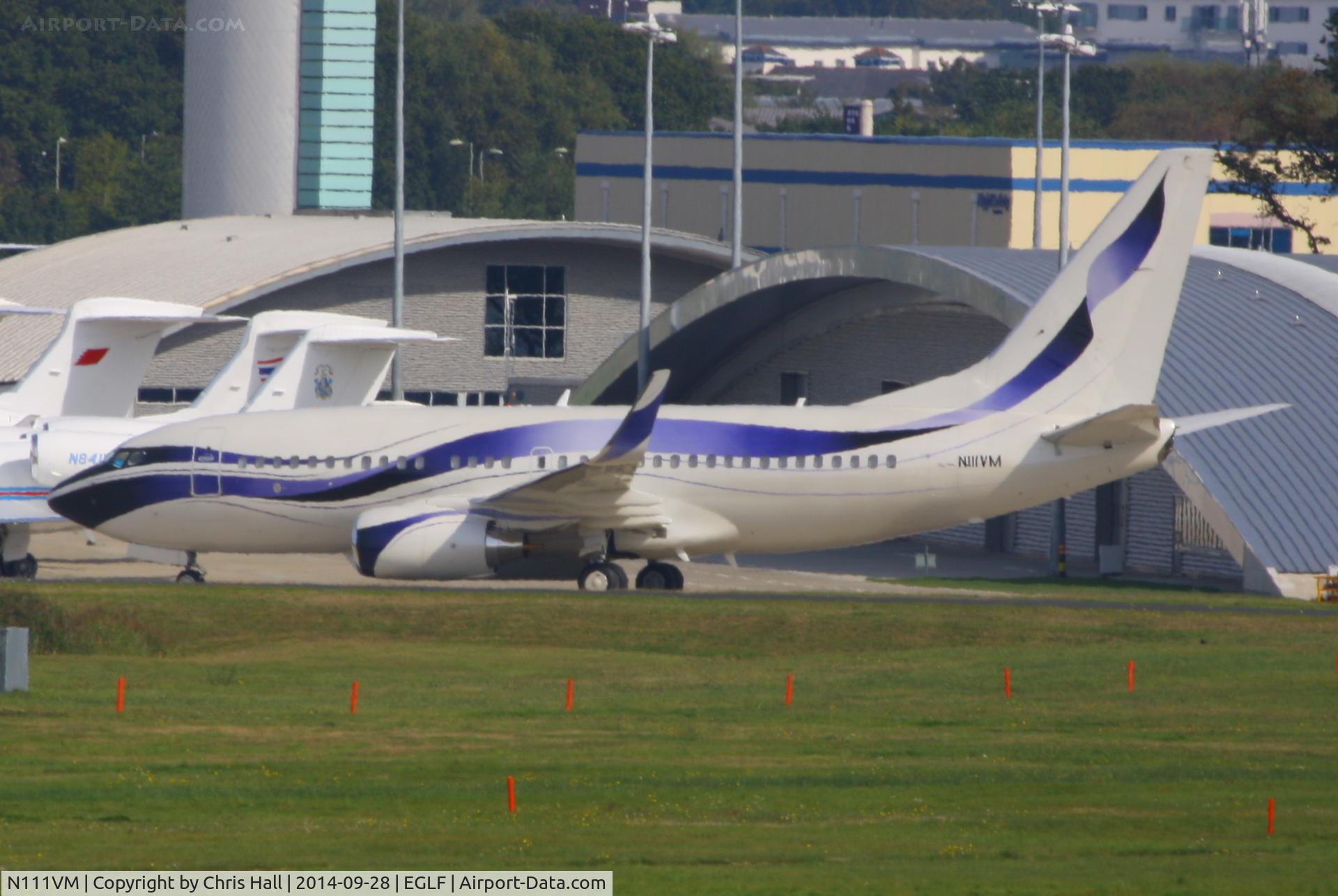 N111VM, 2007 Boeing 737-7GV C/N 36090, International JetClub Ltd