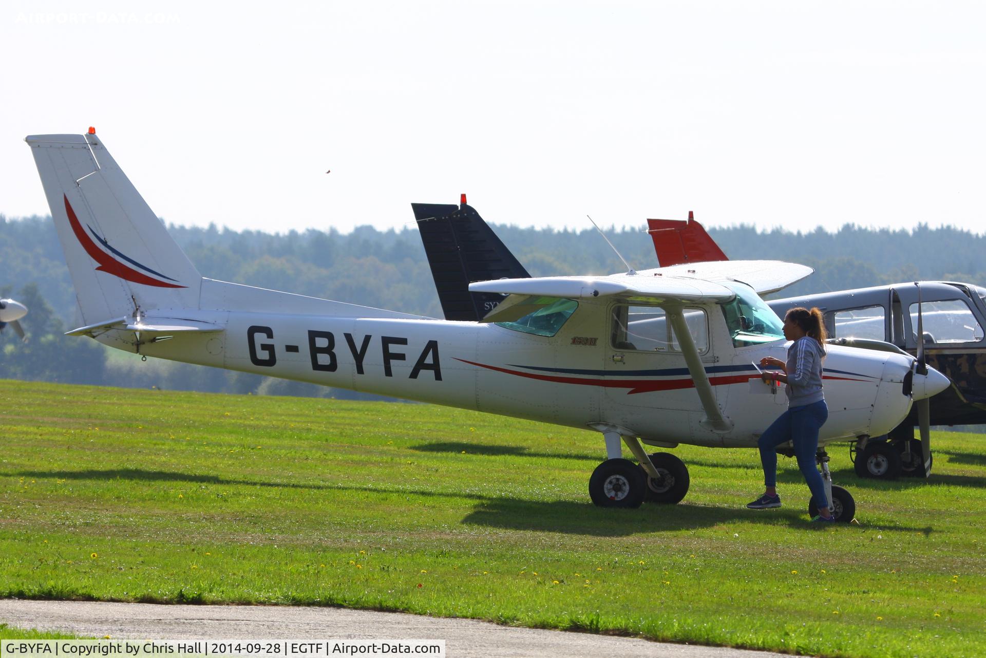G-BYFA, 1985 Reims Cessna F152 C/N 1968, Redhill Air Services Ltd