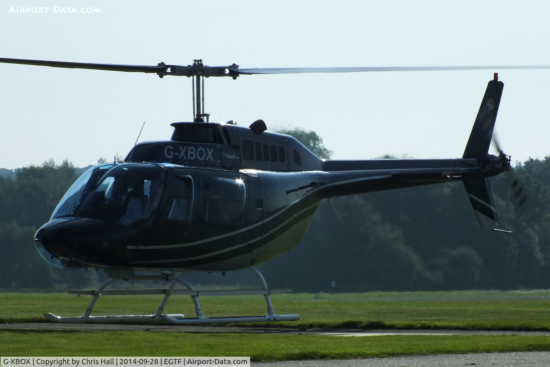 G-XBOX, 1981 Bell 206B JetRanger III C/N 3370, Castle Air