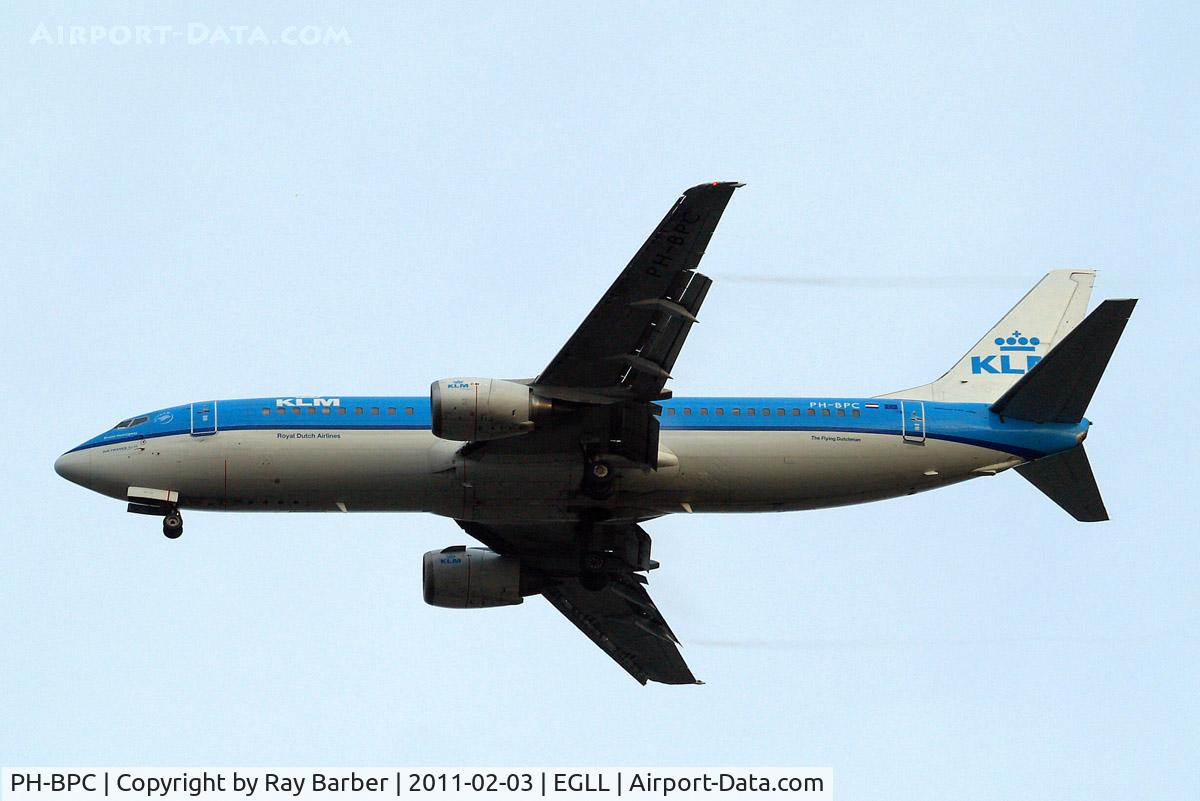 PH-BPC, 1989 Boeing 737-4Y0 C/N 24468, Boeing 737-4Y0 [24468] (KLM Royal Dutch Airlines) Home~G 03/02/2011.