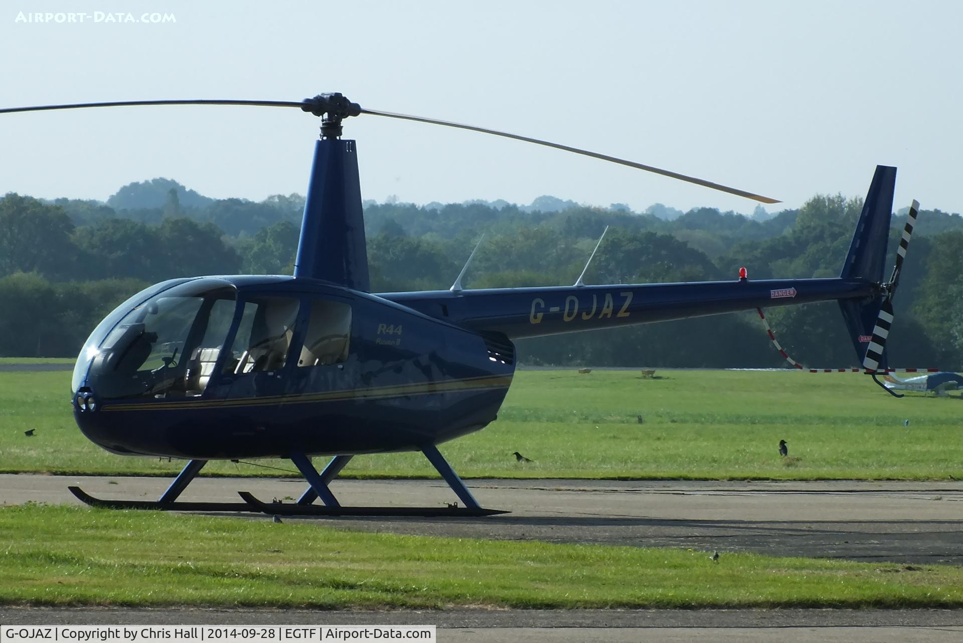G-OJAZ, 2006 Robinson R44 Raven II C/N 11216, at Fairoaks
