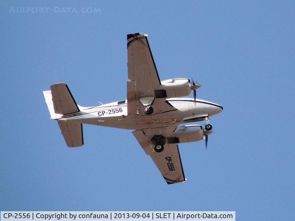 CP-2556, 1981 Beech 58TC Baron Baron C/N TK-138, Arriving to El Trompillo