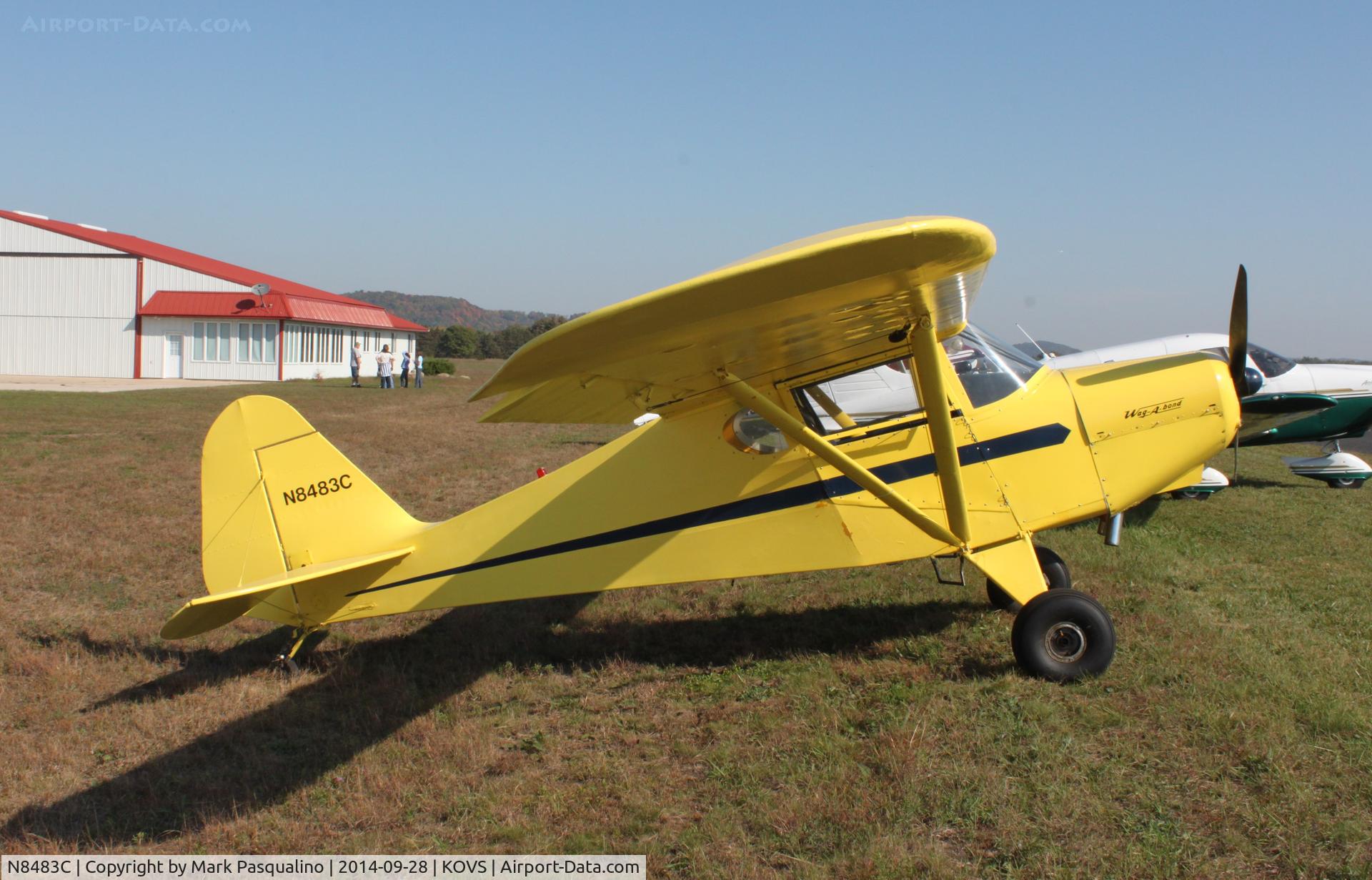 N8483C, 1981 Wag-Aero Wag-a-Bond Traveler C/N 27, Wag Aero Wag-a-Bond Traveler