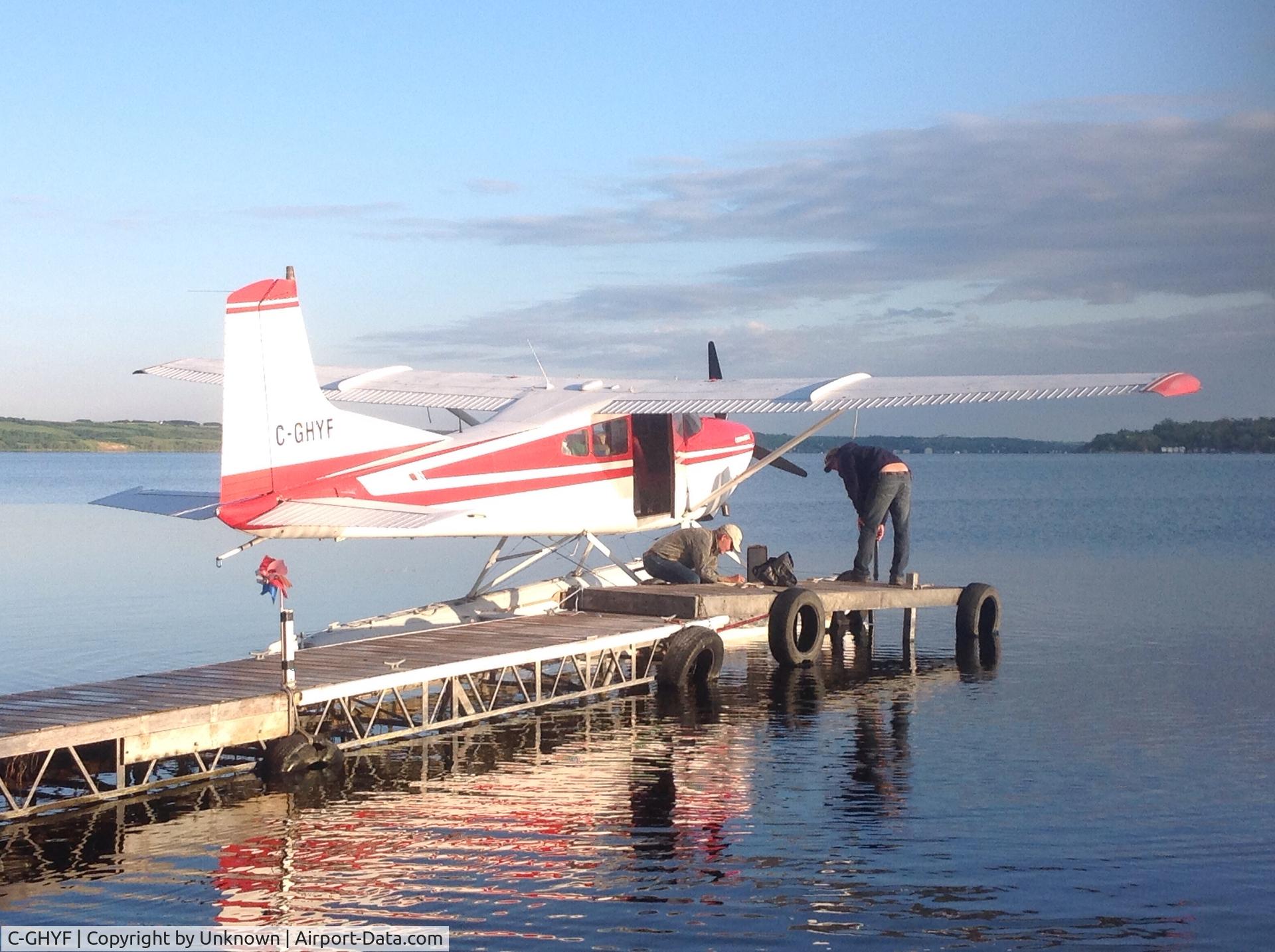 C-GHYF, 1979 Cessna A185F Skywagon 185 C/N 18503801, Last Mountain Lake,Sask