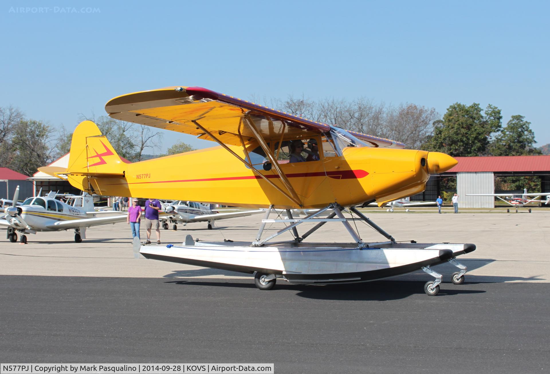 N577PJ, 2012 Piper PA-18 Super Cub Replica C/N 001 (N577PJ), Plantz JP-1