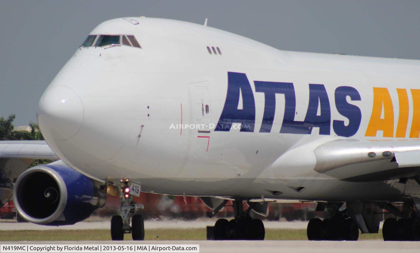 N419MC, 1996 Boeing 747-48EF C/N 28367, Atlas 747-400