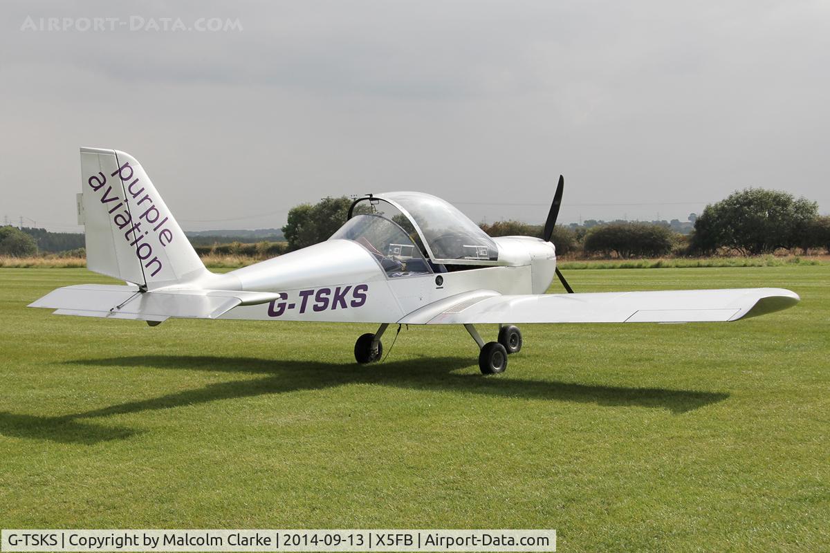 G-TSKS, 2009 Cosmik EV-97 TeamEurostar UK C/N 3320, Cosmik EV-97 Teameurostar UK, Fishburn Airfield UK, September 13th 2014.