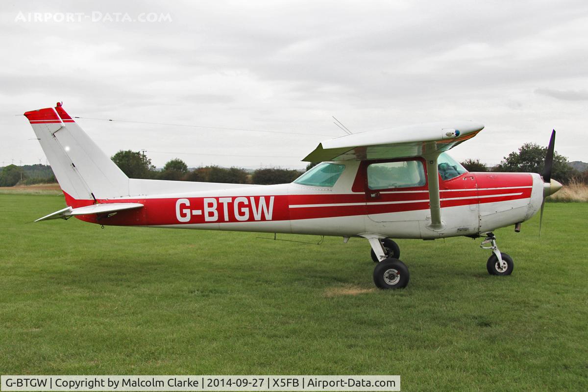 G-BTGW, 1979 Cessna 152 C/N 15279812, Cessna 152, Fishburn Airfield UK September 27th 2014.,