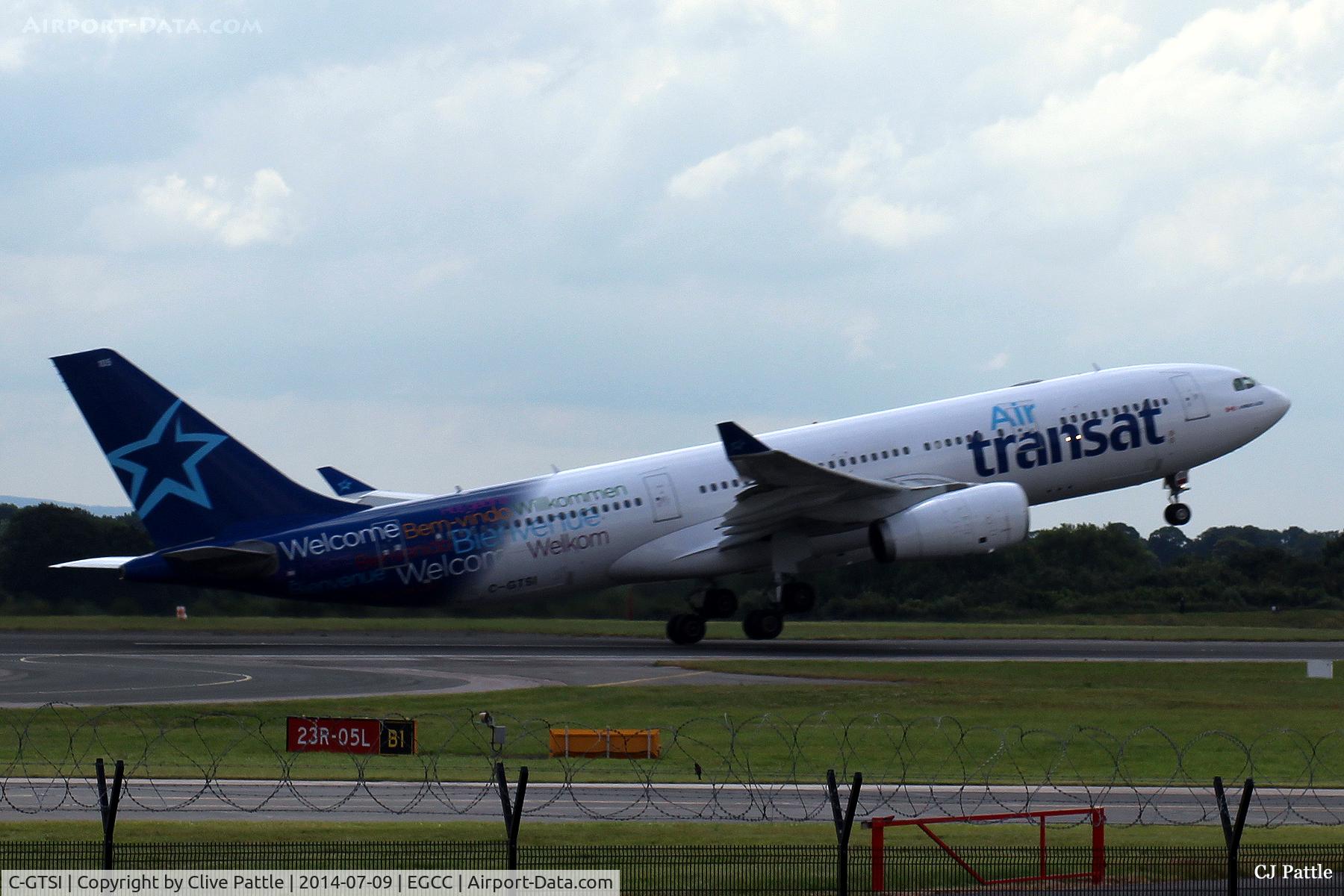 C-GTSI, 2001 Airbus A330-243 C/N 427, EGCC Action