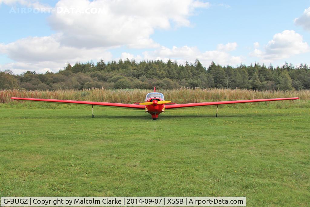G-BUGZ, 1981 Slingsby T-61F Venture T2 C/N 1981, Showing its 50 ft 4 in (15.33 m) wingspan! Slingsby T-61F Venture T2, Sutton Bank North Yorkshire, September 7th 2014.
