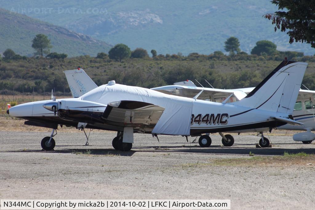 N344MC, 1973 Piper PA-34-200 Seneca C/N 34-7450008, Parked