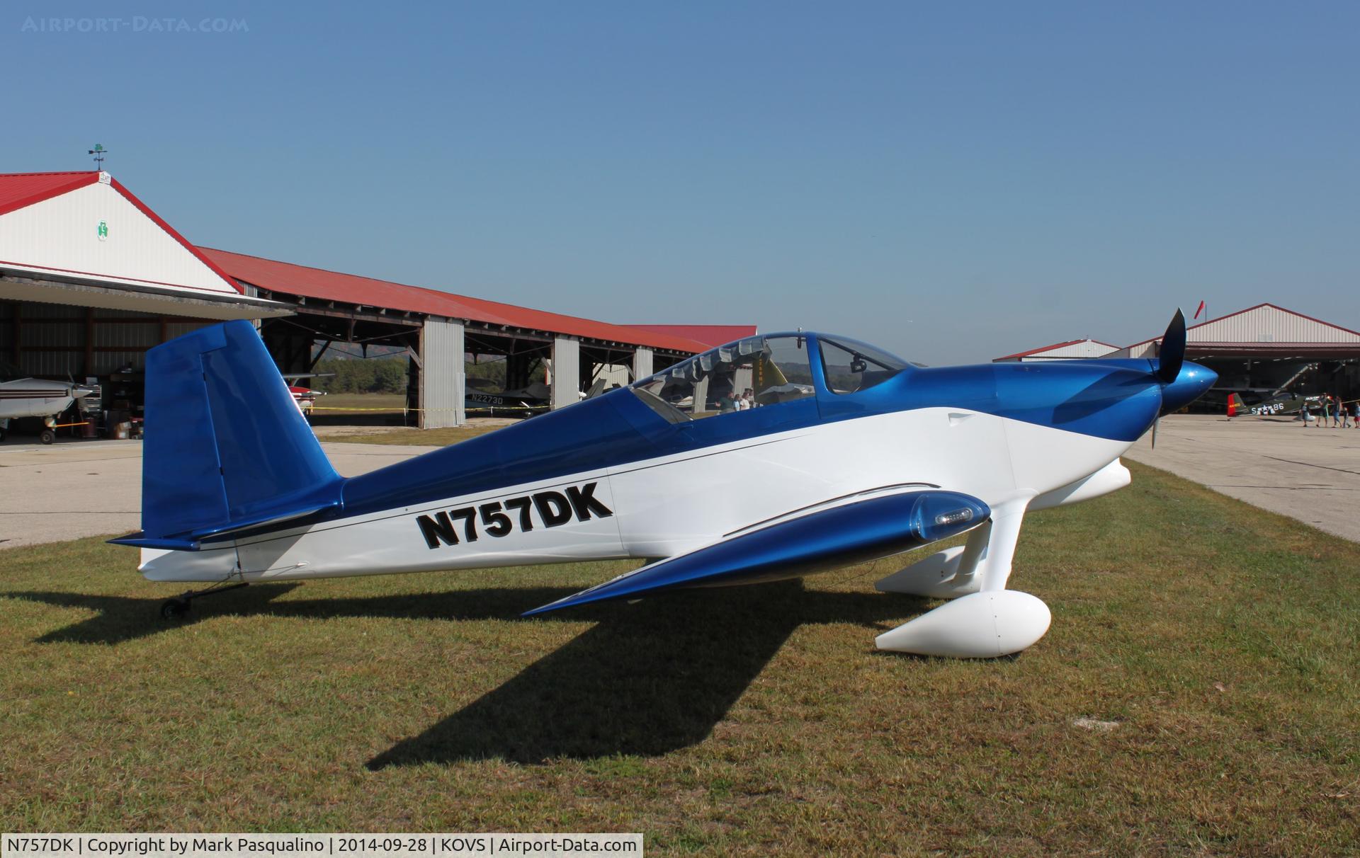 N757DK, 2013 Vans RV-7 C/N 73034, Vans RV-7