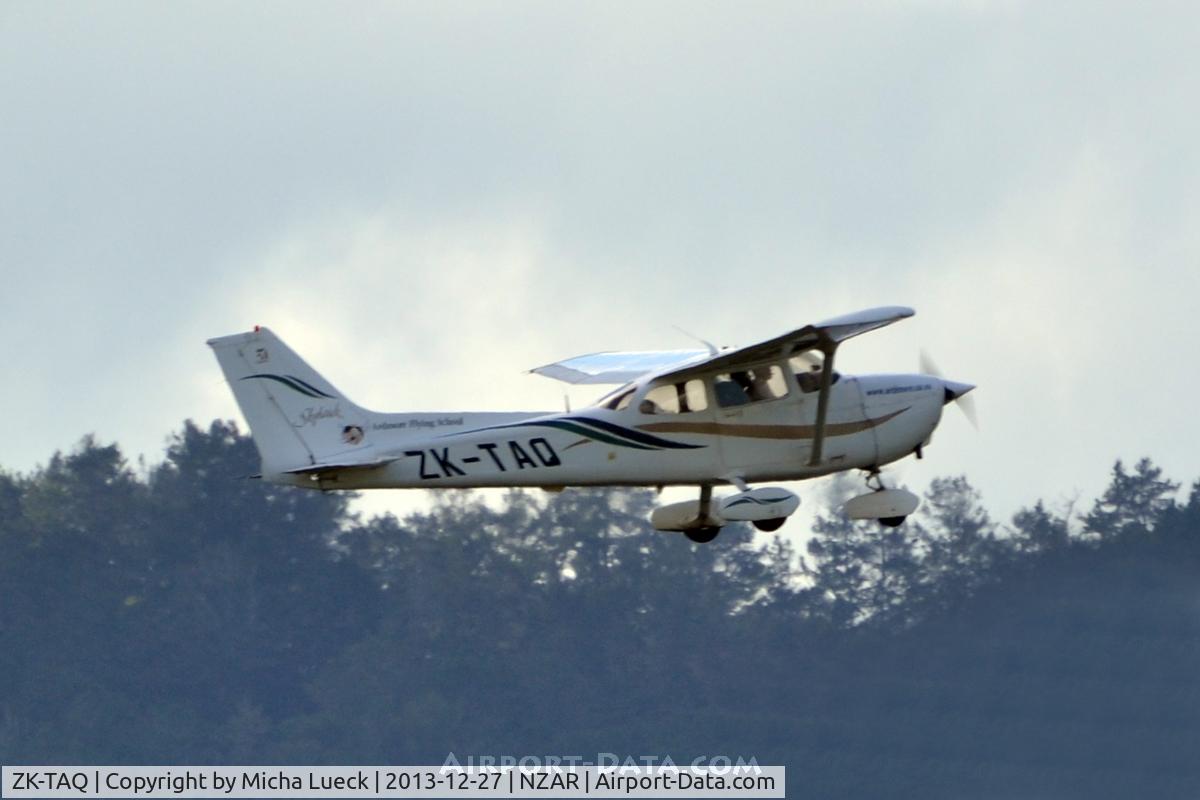 ZK-TAQ, Cessna 172R C/N 17280754, At Ardmore