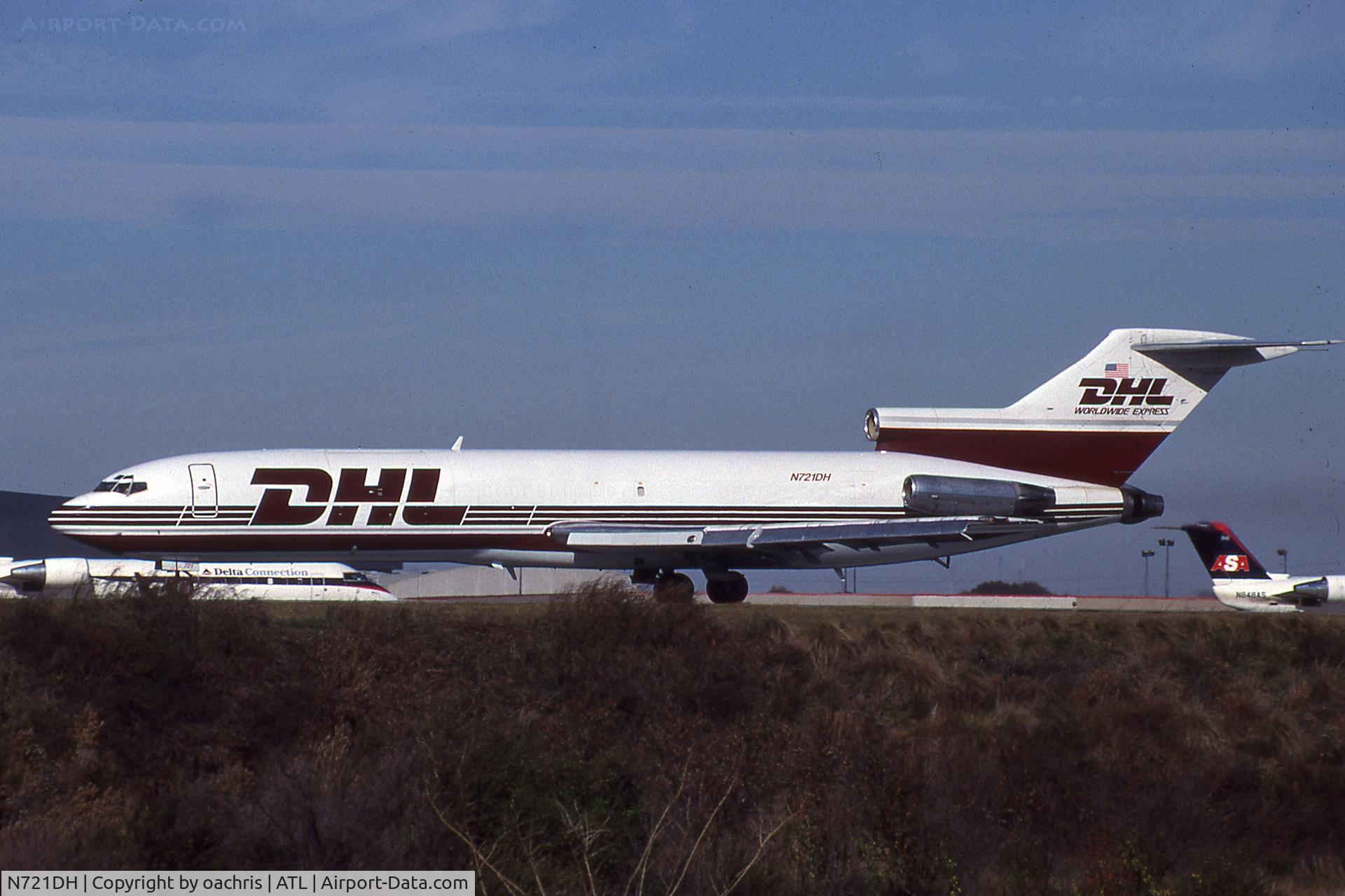 N721DH, 1969 Boeing 727-228 C/N 19545, Atlanta 1999
