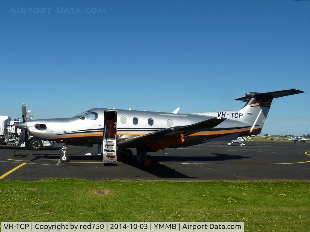 VH-TCP, 2012 Pilatus PC-12/47E C/N 1352, Pilatus PC-12 VH-TCP at Moorabbin, Oct 3, 2014