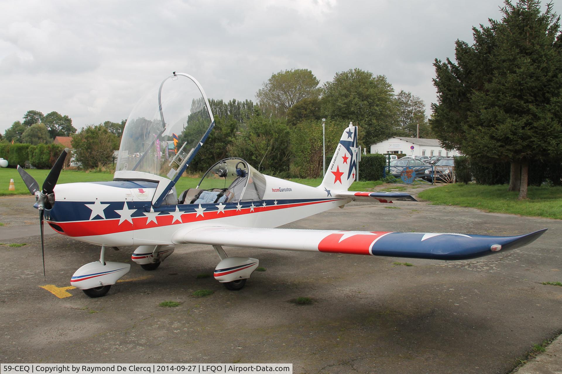 59-CEQ, Evektor-Aerotechnik EV-97 Eurostar C/N Not found 59-CEQ, Opendoor at Lille-Marcq
