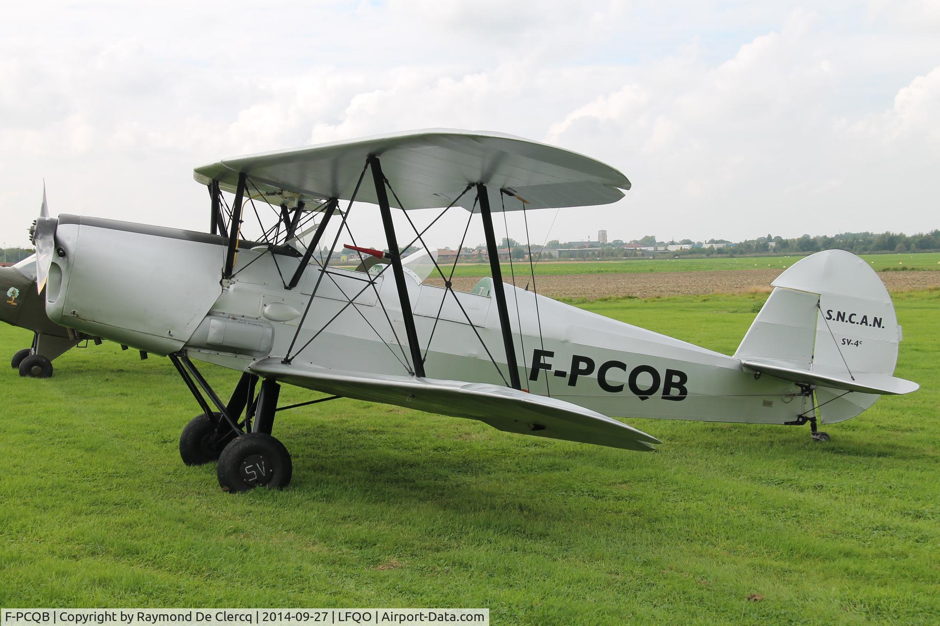 F-PCQB, Stampe-Vertongen SV-4C C/N Not found F-PCQB, Fly-in at Lille-Marcq.