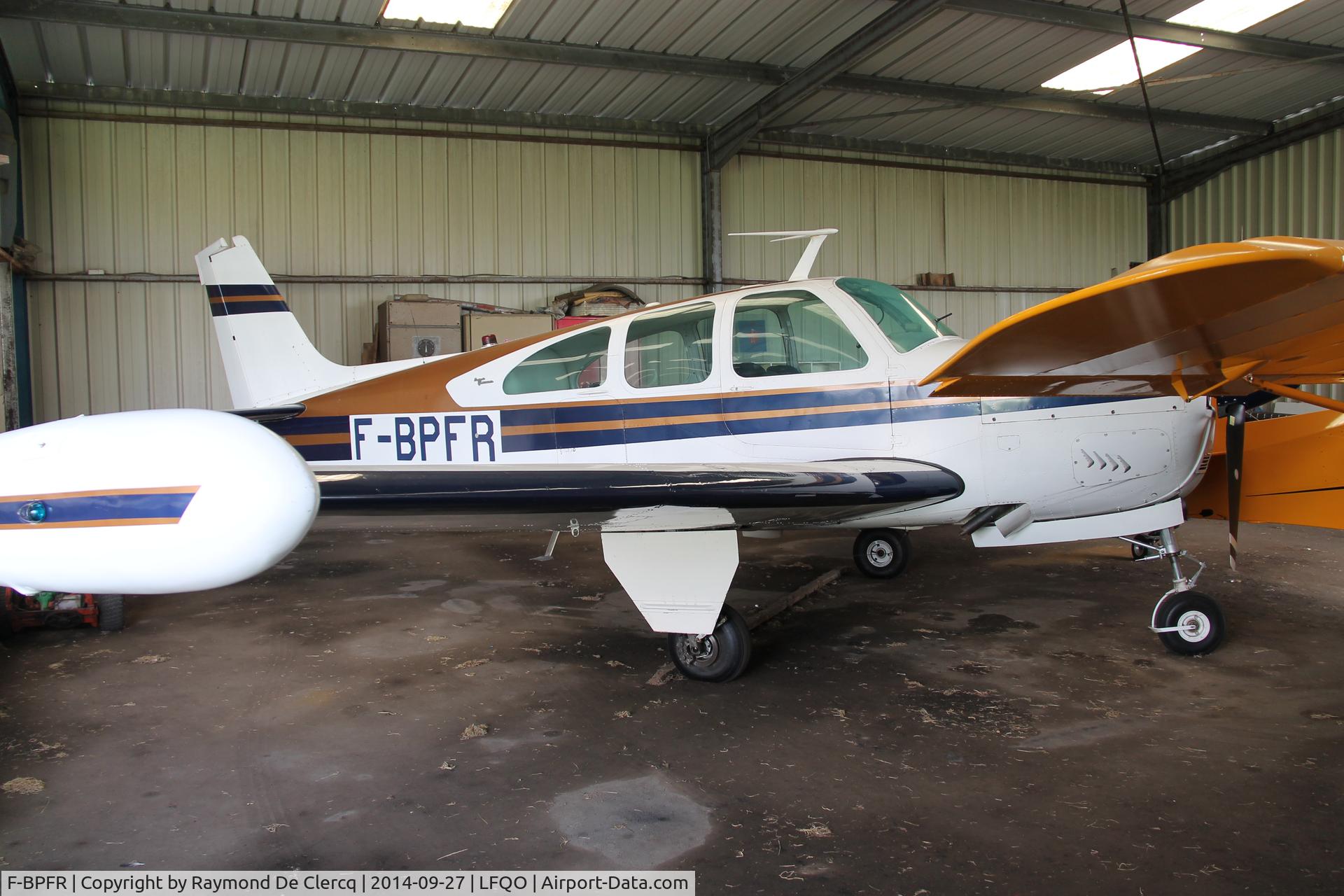 F-BPFR, 1966 Beech 35-C33A Debonair C/N CE-85, At Lille-Marcq.