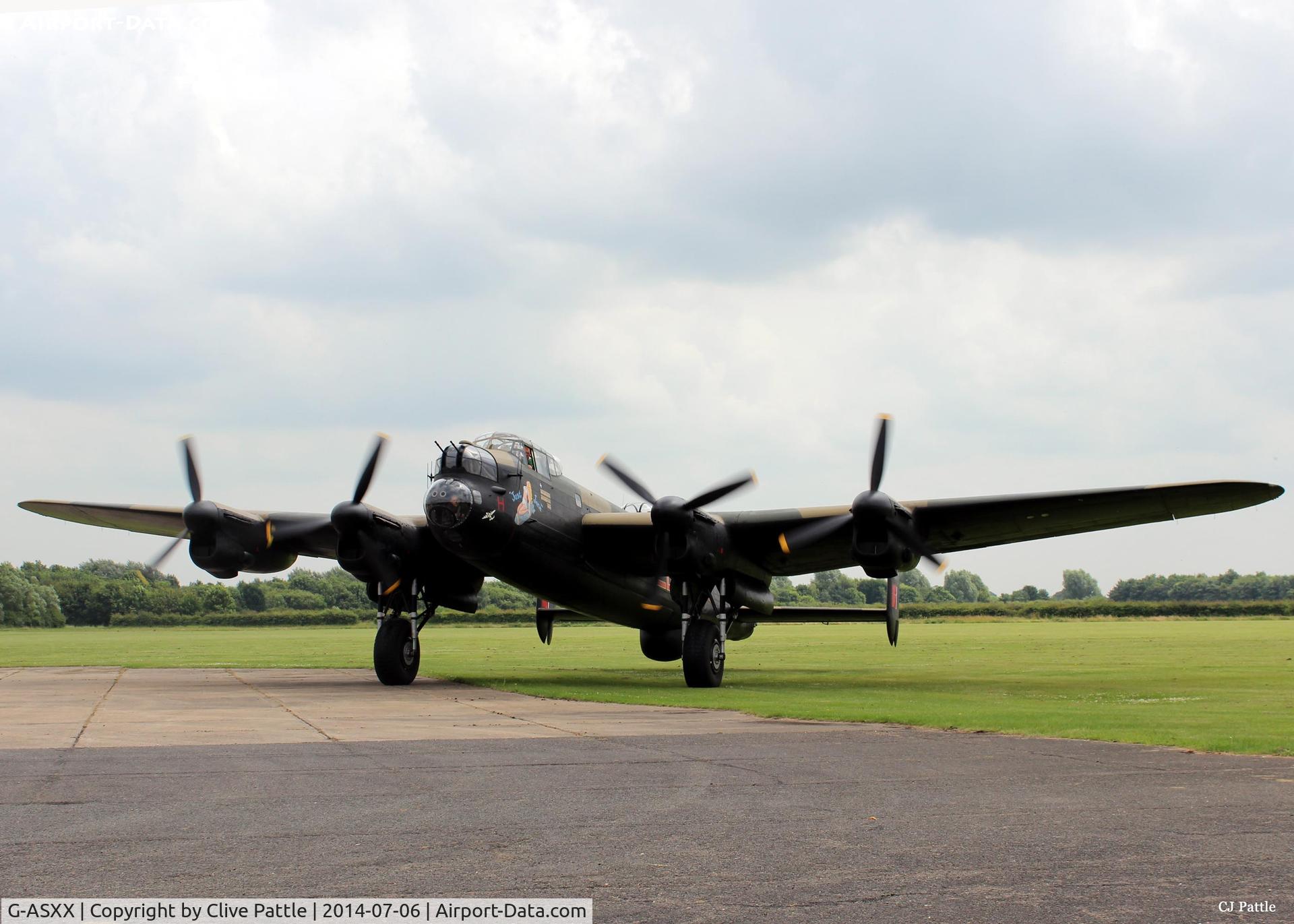 G-ASXX, 1945 Avro 683 Lancaster B7 C/N Not found NX611, Taxying at East Kirkby