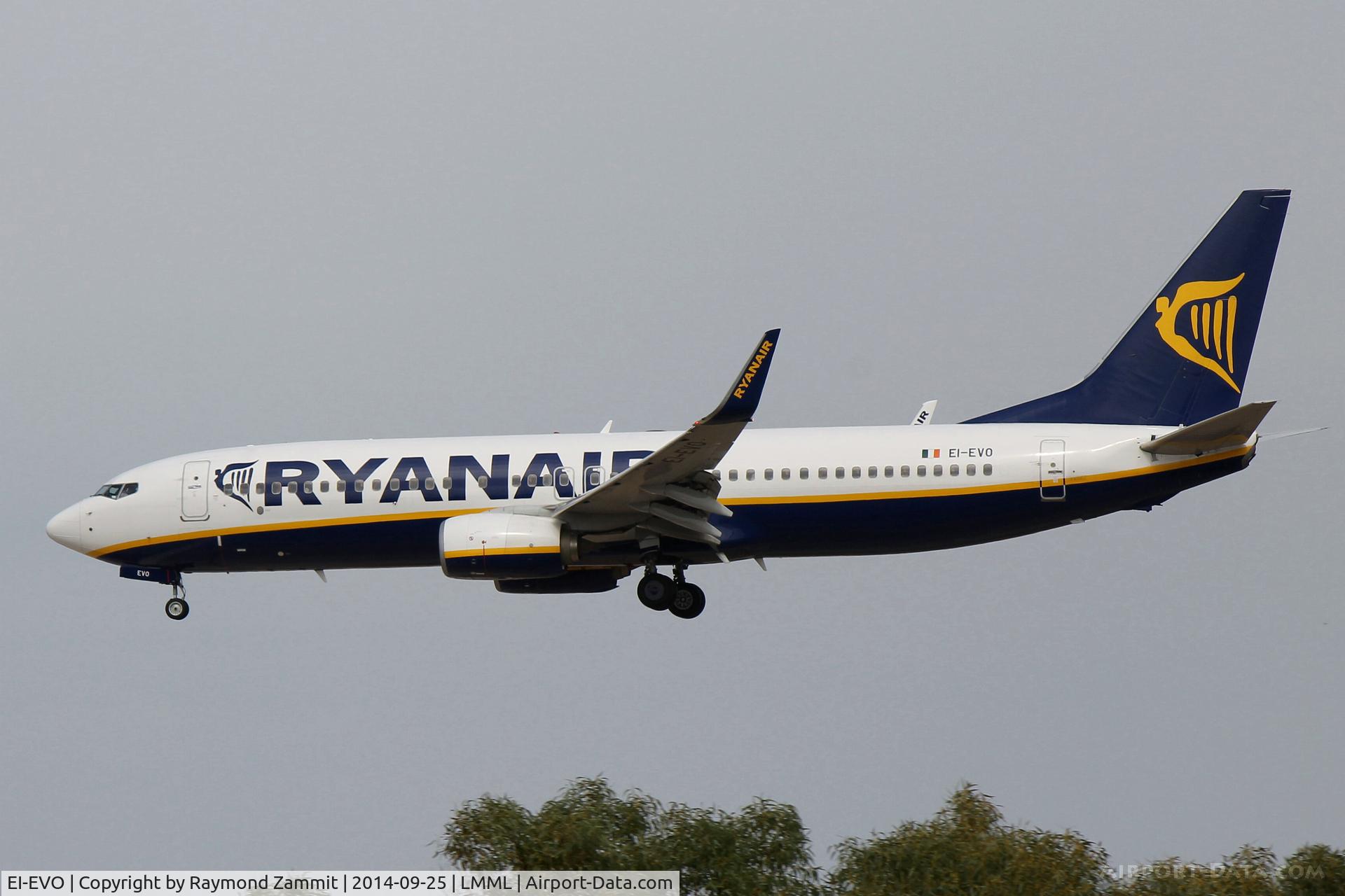 EI-EVO, 2012 Boeing 737-8AS C/N 40297, B737-800 EI-EVO Ryanair