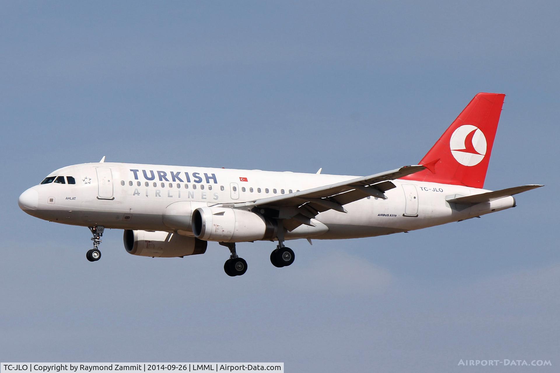 TC-JLO, 2005 Airbus A319-132 C/N 2631, A319 TC-JLO Turkish Airlines
