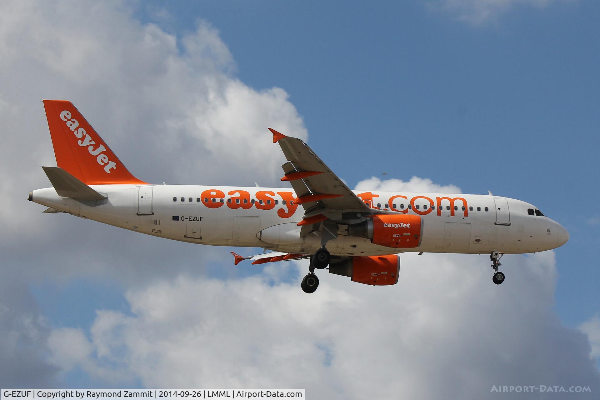 G-EZUF, 2011 Airbus A320-214 C/N 4676, A320 G-EZUF Easyjet