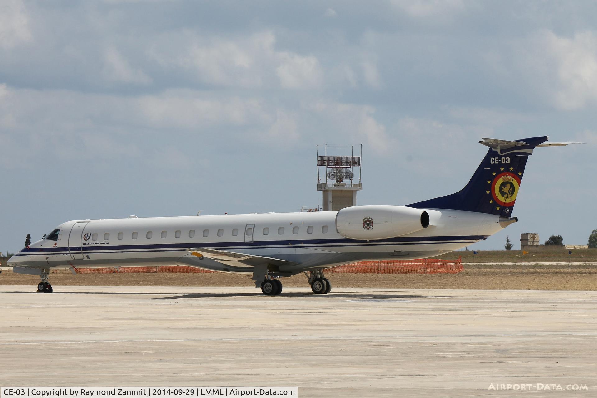 CE-03, 2001 Embraer ERJ-145LR (EMB-145LR) C/N 145526, Emb145 CE-03 Belgian Air Force