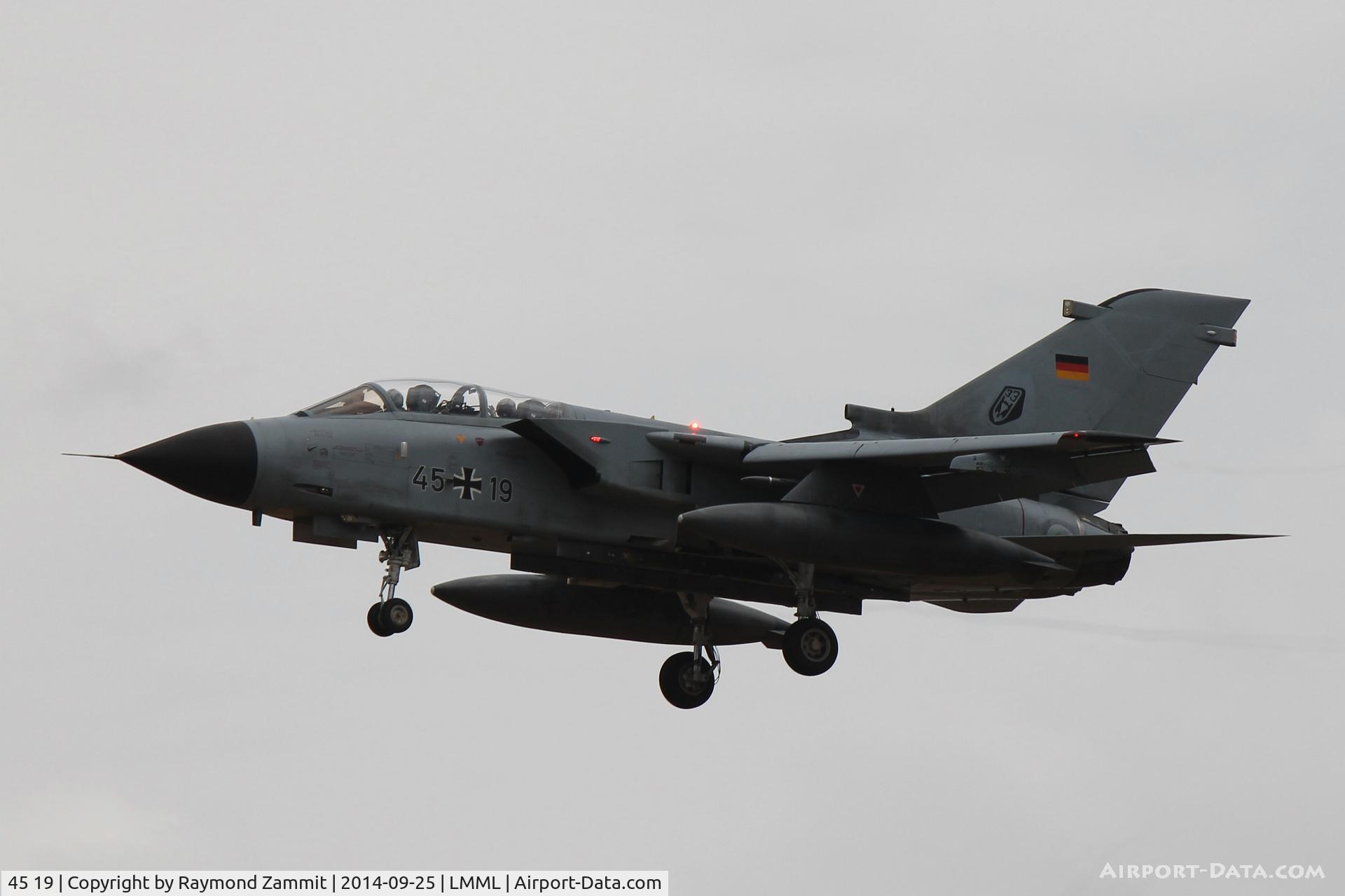 45 19, Panavia Tornado IDS C/N 551/GS167/4219, Tornado IDS 45+19 German Air Force