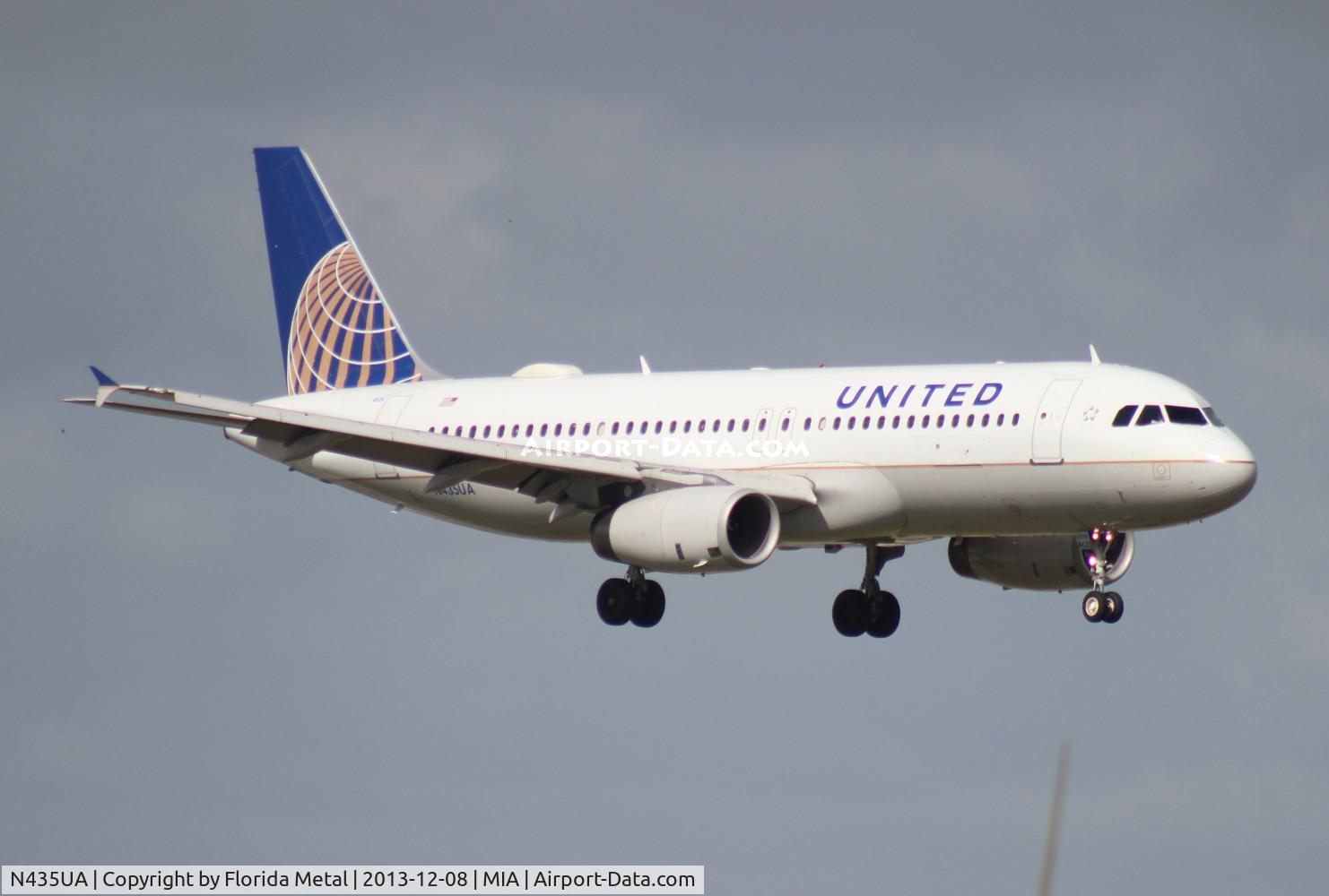 N435UA, 1996 Airbus A320-232 C/N 613, United A320