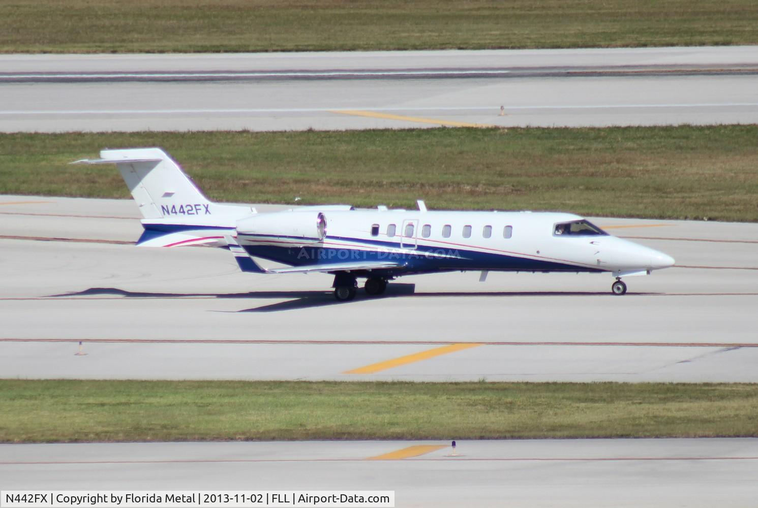 N442FX, 2008 Learjet Inc 45 C/N 364, Flex Jet Lear 45