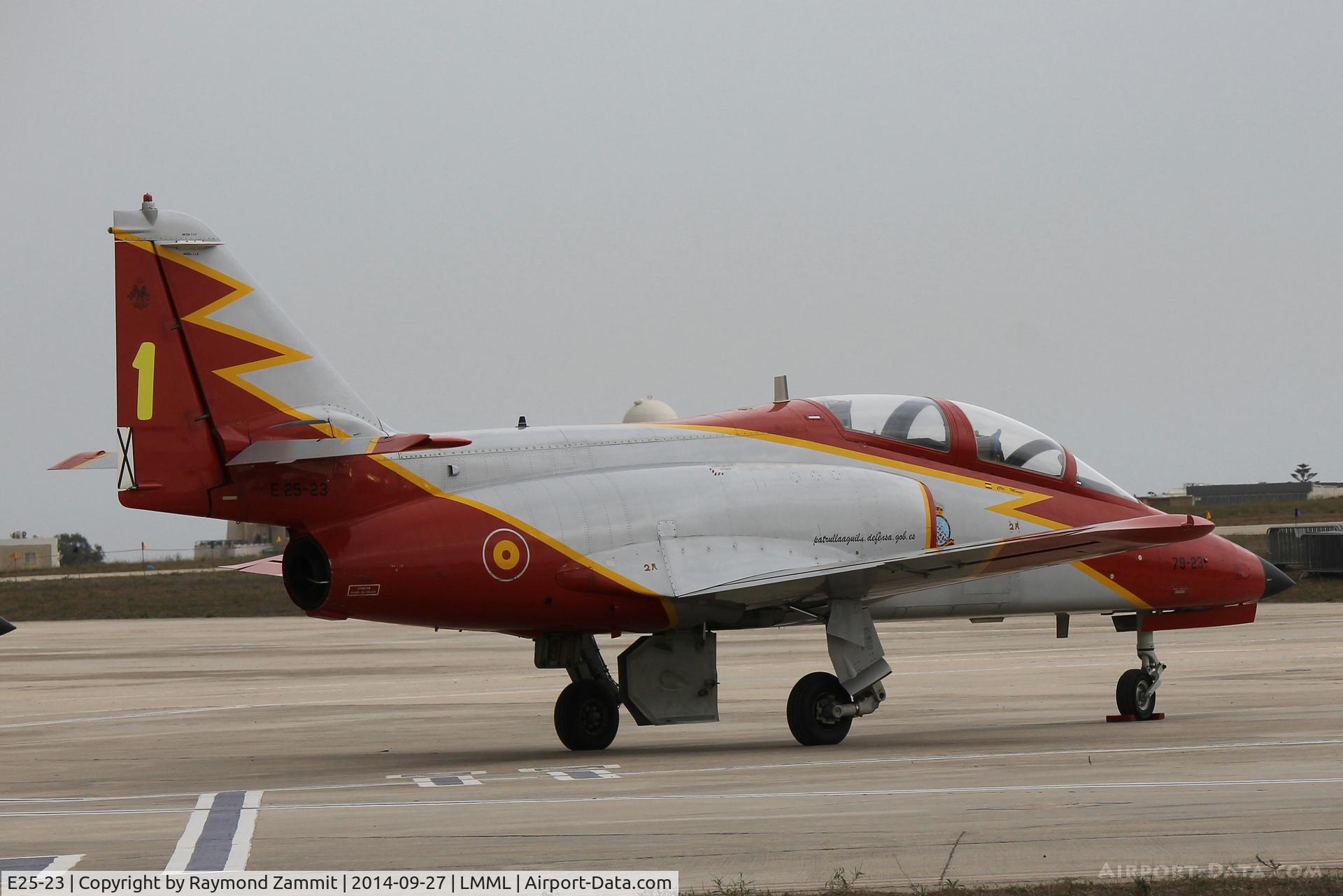 E25-23, CASA C-101EB Aviojet C/N EB01-23-023, Casa101 Aviojet E25-23 Aguila Spanish Air Force