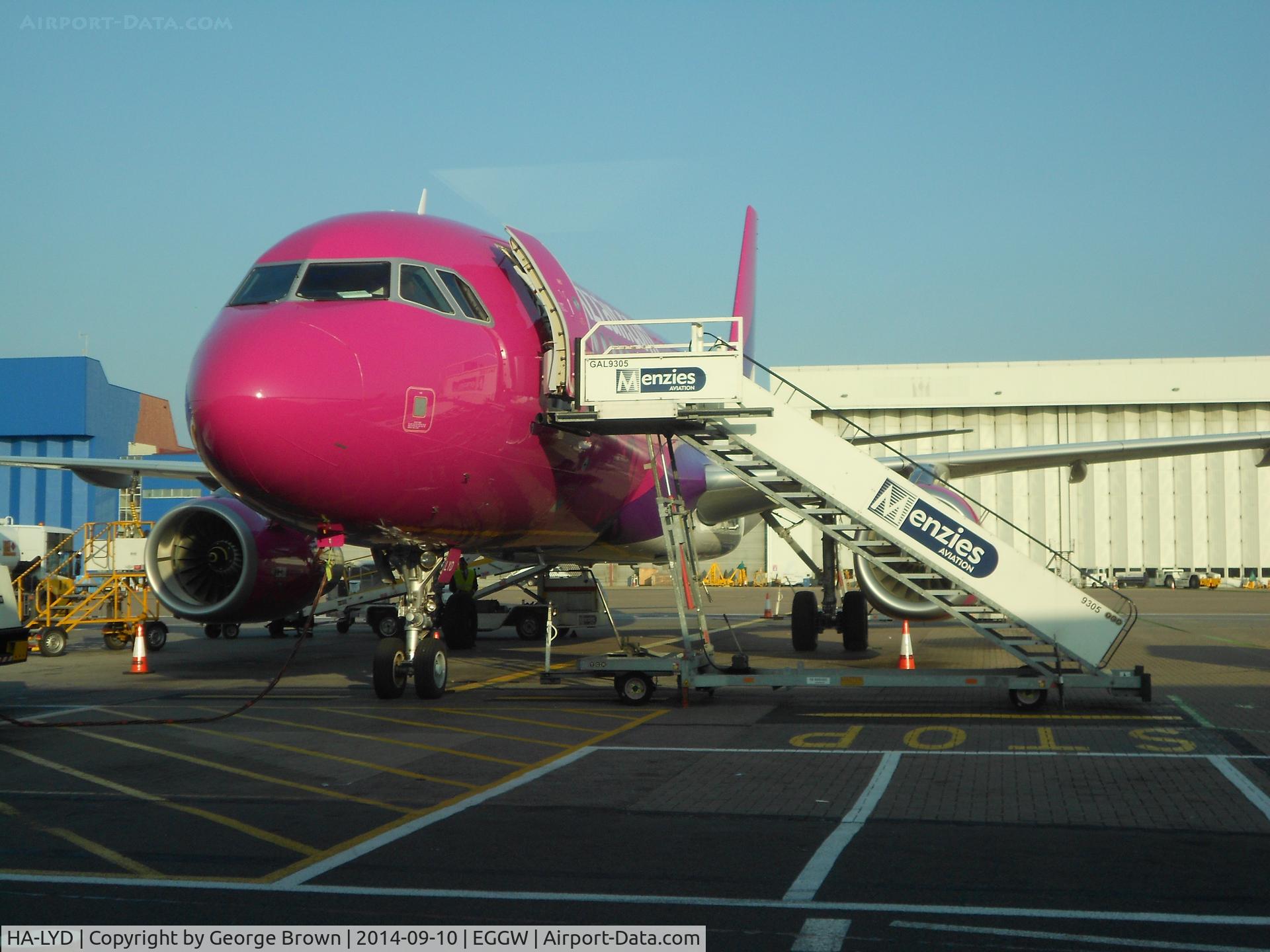 HA-LYD, 2014 Airbus A320-232 C/N 6115, Wizz Air aircraft