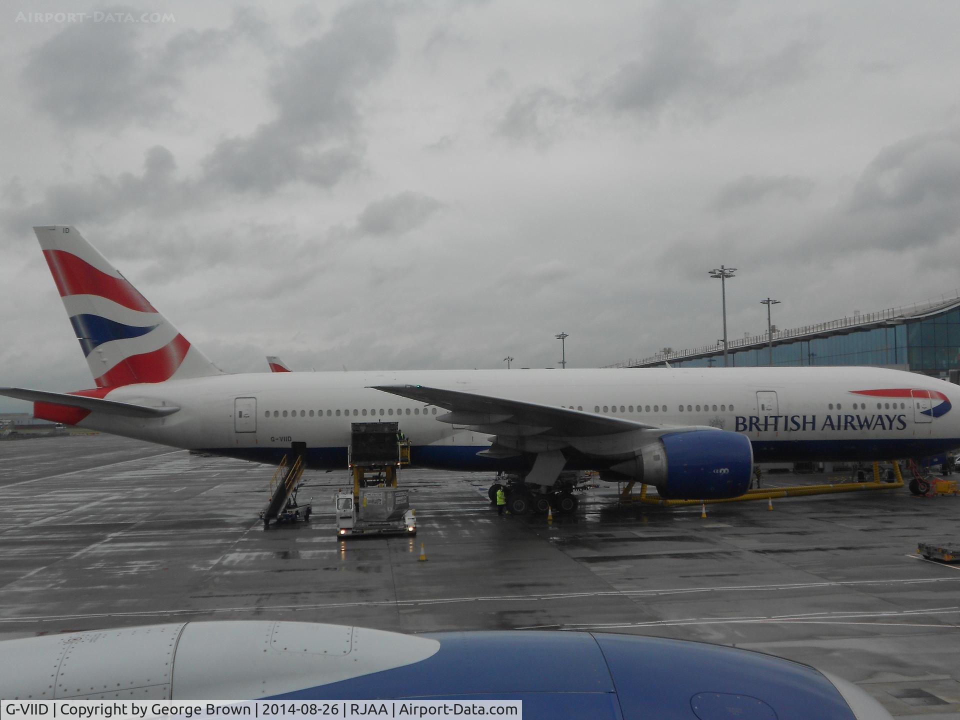 G-VIID, 1997 Boeing 777-236 C/N 27486, At RJAA