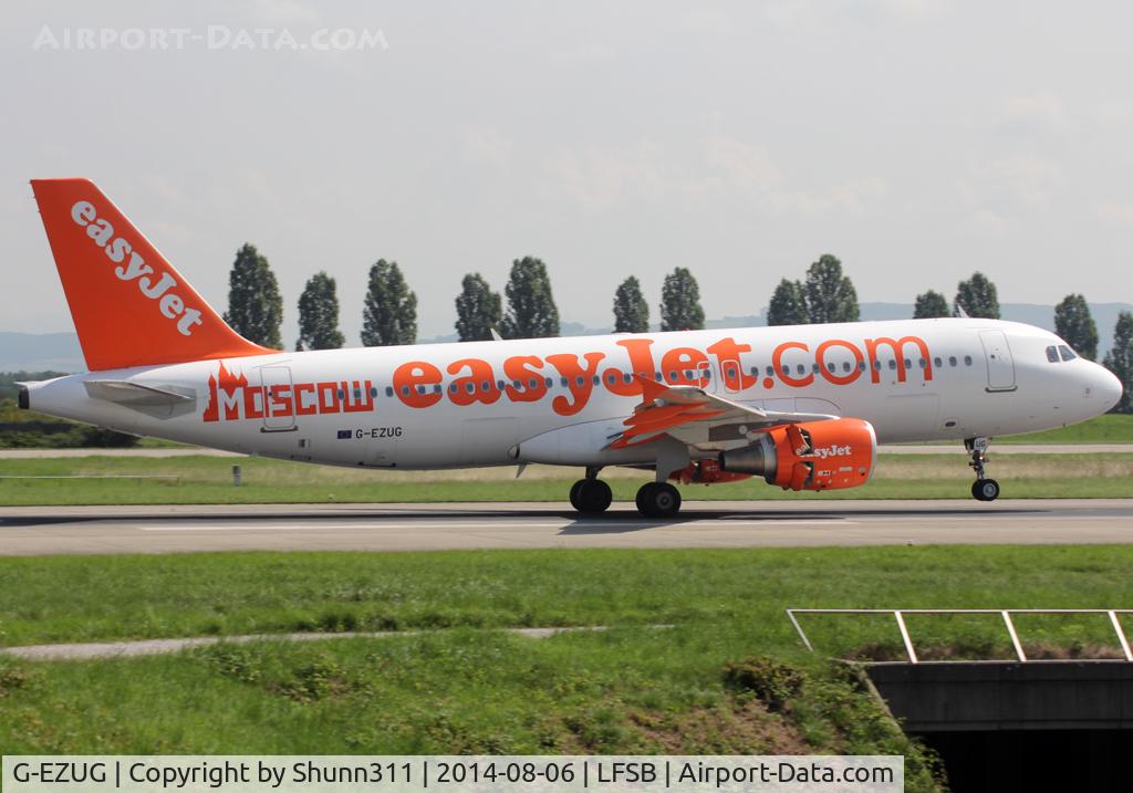 G-EZUG, 2011 Airbus A320-214 C/N 4680, Taking off rwy 16