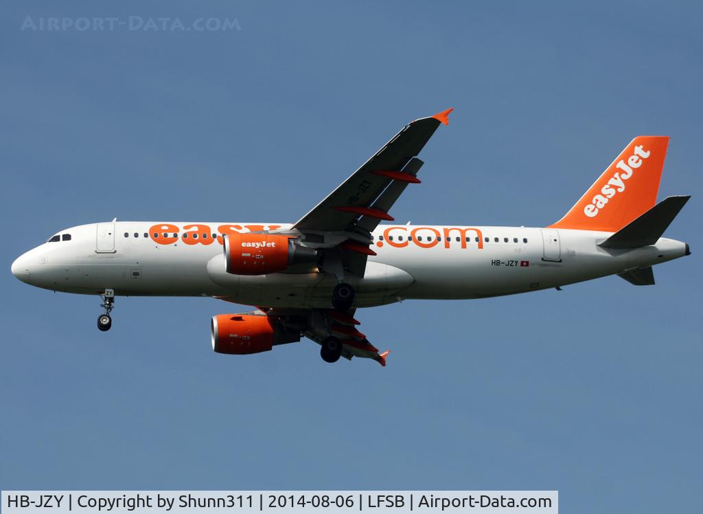 HB-JZY, 2010 Airbus A320-214 C/N 4196, Landing rwy 16