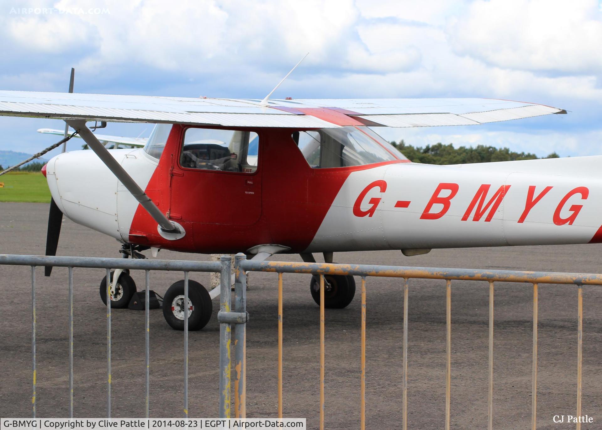 G-BMYG, 1980 Reims FA152 Aerobat C/N 0365, Parked ready for action at Perth EGPT