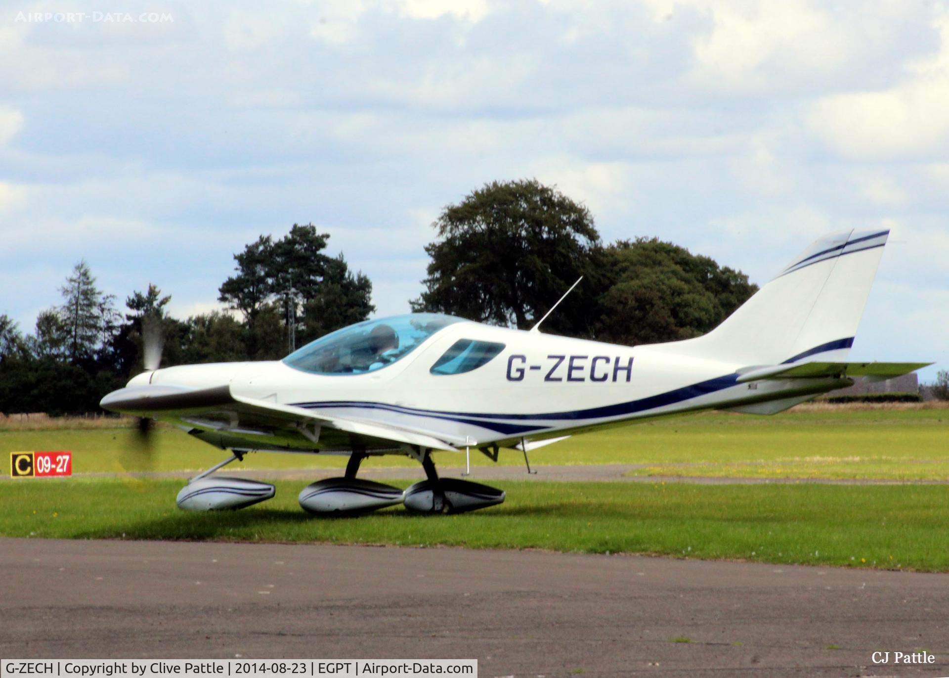 G-ZECH, 2009 CZAW SportCruiser C/N PFA 338-14685, Taxi for take-off at Perth EGPT