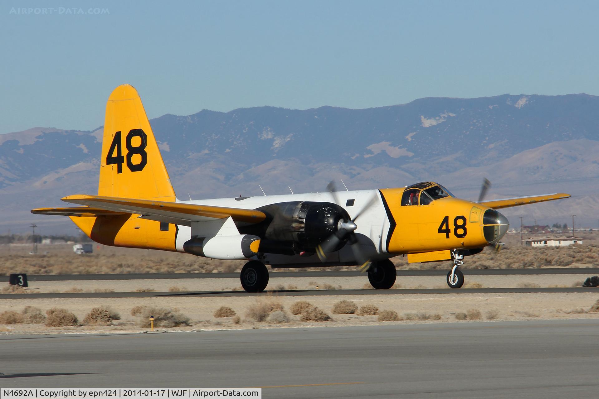N4692A, 1961 Lockheed SP-2H (P2V-7S) Neptune C/N 726-7247, Minden Air Corp Tanker 48
