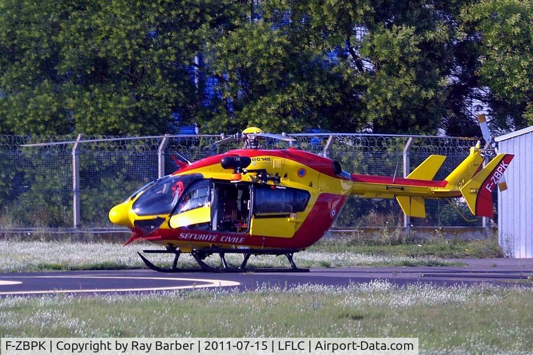 F-ZBPK, Eurocopter-Kawasaki EC-145 (BK-117C-2) C/N 9020, Eurocopter EC.145C-1 [9020] (Securite Civile) Clermont-Ferrand Auvergne~F 15/07/2011